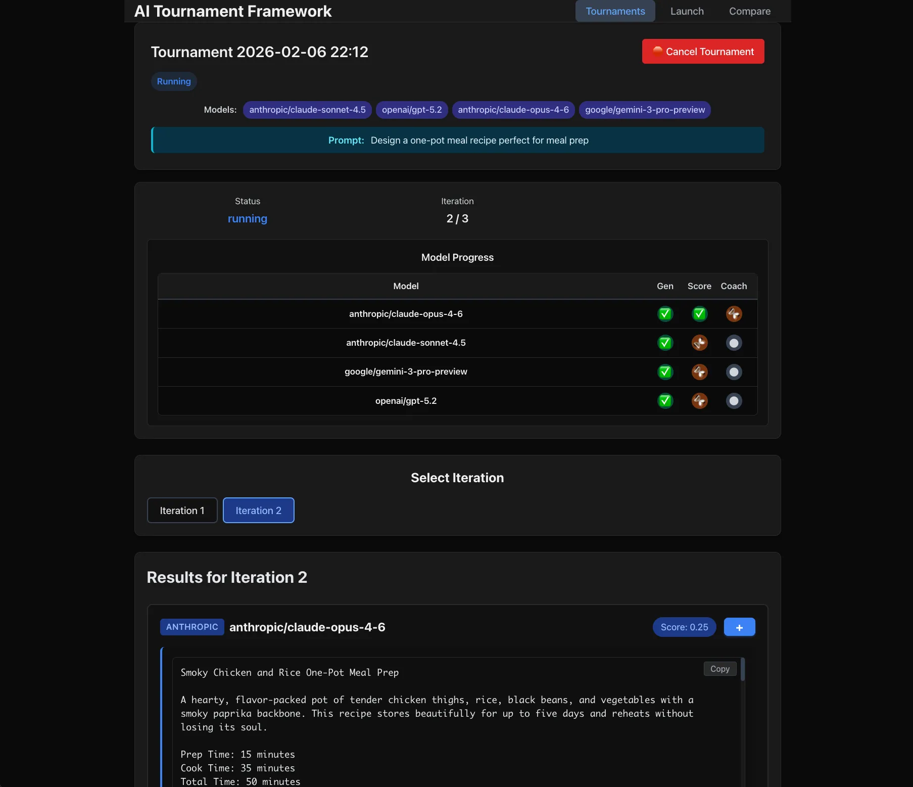 Witrank screenshot